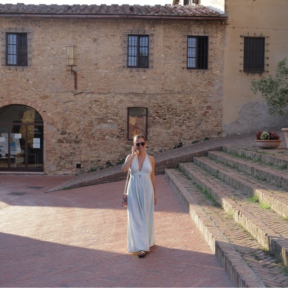 Love Shack Fancy Braided Halter Maxi - Picture 6 of 7